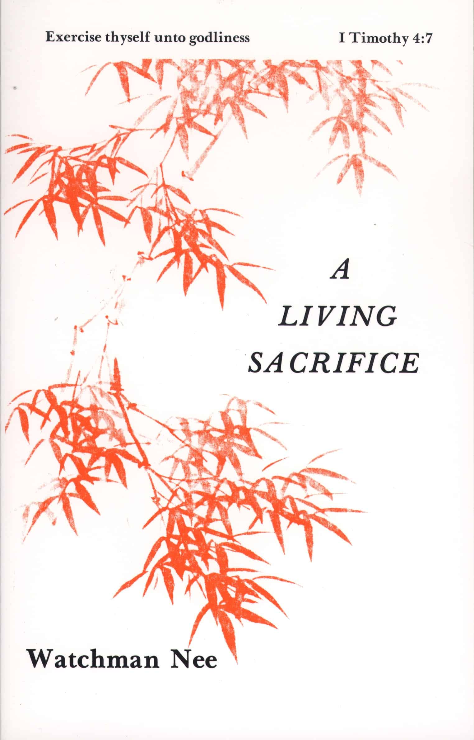 A Living Sacrifice