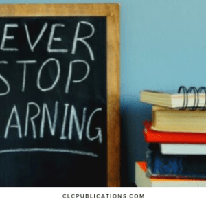 Never Stop Learning