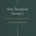 New Testament Survey I